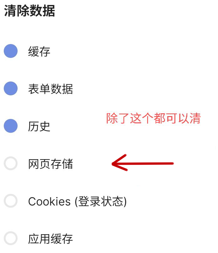 存储说明